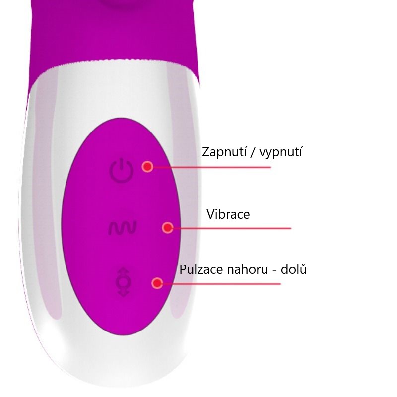 Rotační vibrátor ovládání